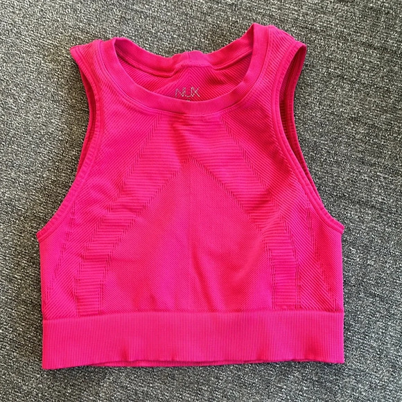 Soul Cycle sports bra/top by Nux. Pink. Great condition - Picture 2 of 5